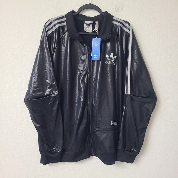 Adidas Chile 20 OG Track Jacket HR4214 Size XL Black - Picture 1 of 5